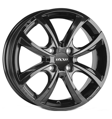 pneumatiky - 5.5x15 4x100 ET41 OXXO Telesto Glossy Black schwarz black Chlazen - Air Rfky / Alu Pouzdra & schovna brzdov dly pneus