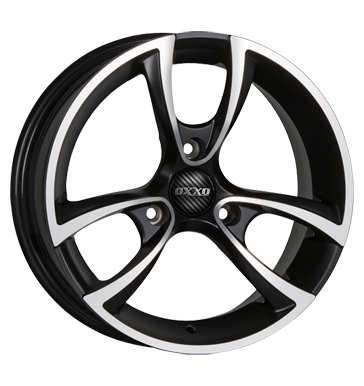 pneumatiky - 6x15 3x112 ET25 OXXO Trias Black schwarz matt black polished cel rok Rfky / Alu dly na nkladn auta ventil auta Autodlna