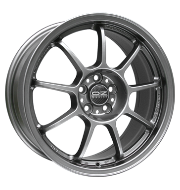 pneumatiky - 7x17 5x114.3 ET40 OZ Alleggerita HLT grau / anthrazit titanium tech zimn Rfky / Alu korunn princ lkrnicky pneumatiky