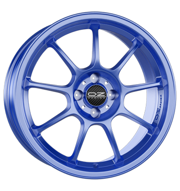 pneumatiky - 7x17 4x100 ET37 OZ Alleggerita HLT blau matt blau Borbet Rfky / Alu interir samolepc zvaz pneu b2b