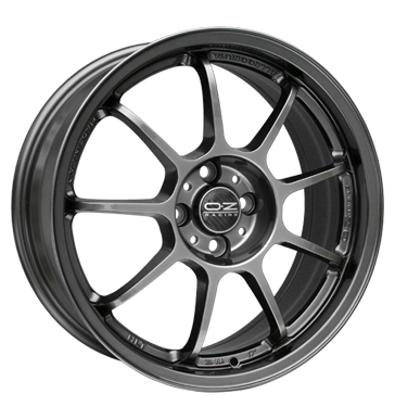 pneumatiky - 7x17 4x100 ET44 OZ Alleggerita HLT grau / anthrazit titanium tech Lehk nkladn auto lto od 17,5 