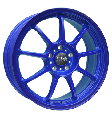pneumatiky - 7.5x18 5x112 ET50 OZ Alleggerita HLT blau matt blau Single Arm Rfky / Alu Pce o automobil + drzba pneumatika disky