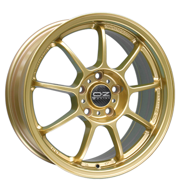 pneumatiky - 10x18 5x120.65 ET40 OZ Alleggerita HLT gold race Gold bundy Rfky / Alu Parka letn Hlinkov disky