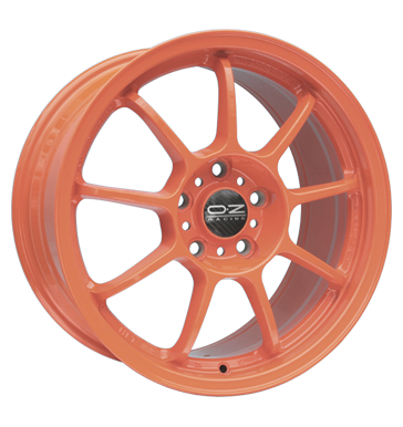 pneumatiky - 7.5x18 5x114.3 ET48 OZ Alleggerita HLT orange orange Lorinser Rfky / Alu Irmscher Rial pneus