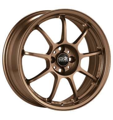 pneumatiky - 10x18 5x130 ET40 OZ Alleggerita HLT bronze matt bronze Flip zvaz Rfky / Alu letadlo spoiler pneu b2b