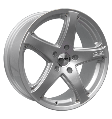 pneumatiky - 7.5x17 5x114.3 ET32 OZ Canyon ST silber silber lackiert Flip zvaz Rfky / Alu Vyloucen Americk vozy pneus