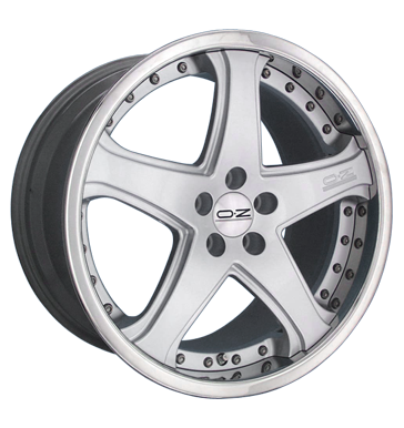 pneumatiky - 9x18 5x114.3 ET35 OZ Canyon 2 Patent Lip silber Metal silber Wheelworld Rfky / Alu ocelov kola celogumov Prodejce pneumatk