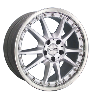 pneumatiky - 8x18 5x110 ET35 OZ Classe 2 Patent Lip silber silber poliert KING Rfky / Alu GS-Wheels palivo Prodejce pneumatk