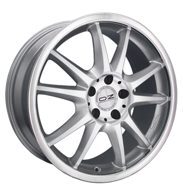 pneumatiky - 8x18 5x98 ET35 OZ Classe Patent Lip silber racing silber ENZO Rfky / Alu AZEV Workshop vozk Autoprodejce