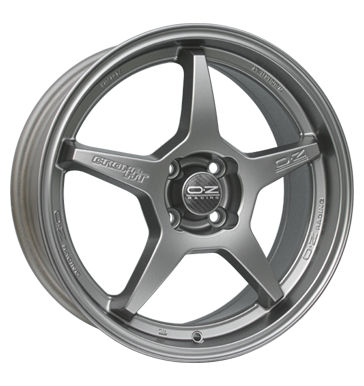 pneumatiky - 7x17 4x100 ET37 OZ Crono silber matt graphit silber Shaper Rfky / Alu Truck cel rok Offroad letn trhovisko