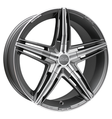 pneumatiky - 7x17 4x98 ET37 OZ David grau / anthrazit matt graphit poliert hyundai Rfky / Alu automobilov sady olejov filtr Hlinkov disky