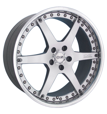 pneumatiky - 8x19 5x114.3 ET47.5 OZ Galileo 3 silber silber Horn poliert truck lto Rfky / Alu Antera auto havarijn kola pneumatiky