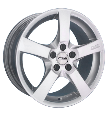 pneumatiky - 8x18 5x108 ET35 OZ Hydra silber Metal silber VOLKSWAGEN Rfky / Alu KING Motocyklov zvody Hlinkov disky