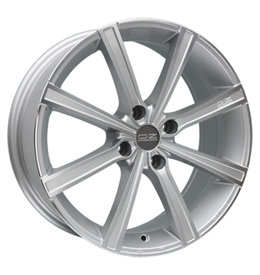 pneumatiky - 7x16 4x108 ET25 OZ Lounge 8 silber metal silver poliert Rim luzka (nhradn dly) Rfky / Alu pilotn bundy lkrnicky Velkoobchod