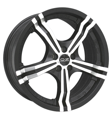 pneumatiky - 8x18 5x114.3 ET45 OZ Power schwarz schwarz matt lackiert Horn po. Spurverbreiterung Rfky / Alu opravu pneumatik recnk pneumatiky