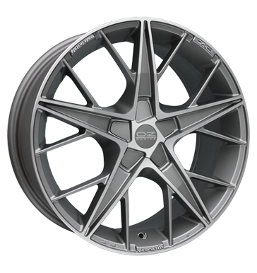 pneumatiky - 8.5x19 5x112 ET44 OZ Quaranta grau / anthrazit grigio poliert motor Rfky / Alu prslusenstv Offroad lto od 17,5 