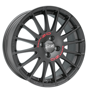 pneumatiky - 7x18 4x100 ET42 OZ Superturismo GT schwarz matt schwarz mit roter Schrift Reparatursaetze Rfky / Alu Rfky / Alu truck lto velkoobchod s pneumatikami