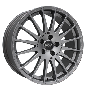 pneumatiky - 7x16 4x100 ET37 OZ Superturismo GT grau / anthrazit grigio corsa kozel Rfky / Alu npis antny vozidel Hlinkov disky