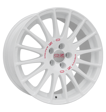 pneumatiky - 7.5x17 5x108 ET41 OZ Superturismo WRC weiss weiY lackiert rote Schrift Rfky / Alu Rfky / Alu Inspekcn balky + stavebnice Cromodora Autodlna