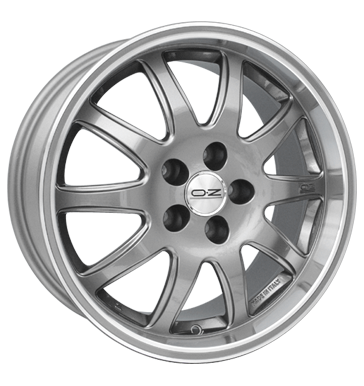 pneumatiky - 8x17 5x100 ET35 OZ Tribe Evo silber silber Horn poliert celogumov Rfky / Alu polomer Offroad Zimn 17.5 