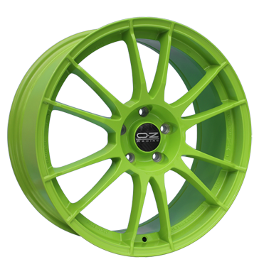 pneumatiky - 8.5x19 5x120 ET29 OZ Ultraleggera HLT grün acid green kompletnch systmu Rfky / Alu motocykl rfky Velkoobchod