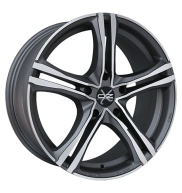 pneumatiky - 8x19 5x112 ET35 OZ X5B grau / anthrazit matt graphit poliert Auto-Tuning + styling Rfky / Alu tazn lana zrcadlo design pneus