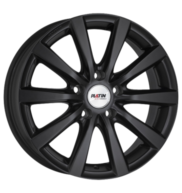 pneumatiky - 8x19 5x112 ET45 Platin P66 schwarz schwarz matt peugeot Rfky / Alu GS-Wheels Tomason pneumatiky