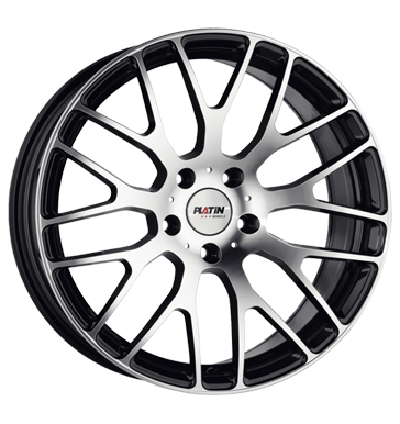 pneumatiky - 7.5x18 5x112 ET50 Platin P70 schwarz schwarz poliert hyundai Rfky / Alu MIGLIA Standardn In-autodoplnky trziste