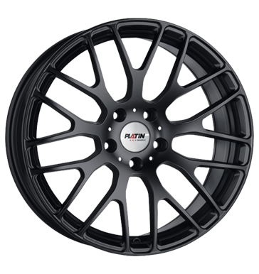 pneumatiky - 7x17 5x112 ET47 Platin P70 schwarz schwarz matt tazn zarzen Rfky / Alu Oldtimer dly Ecanto Autodlna