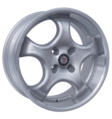 pneumatiky - 7.5x16 4x114.3 ET35 Platin P16C silber silber randpoliert MERCEDES BENZ Rfky / Alu PONGRATZ montzn nrad pneumatiky