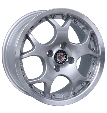 pneumatiky - 8x17 4x98 ET35 Platin P22 silber silber randpoliert auto Rfky / Alu Motorsport baterie pneumatiky