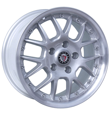 pneumatiky - 7.5x16 5x114.3 ET38 Platin P23 silber silber randpoliert kola z lehkch slitin Rfky / Alu skladovac boxy Motorsport Hlinkov disky