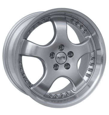 pneumatiky - 8.5x17 5x110 ET35 Platin P25 silber glanzsilber randpoliert Zcela specifick dly Rfky / Alu Zimn kompletn kola (ocel) Offroad cel rok trhovisko