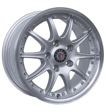 pneumatiky - 7x15 5x114.3 ET40 Platin P26 silber silber randpoliert Brock Rfky / Alu Lehk nkladn vuz v lte Wheelworld Hlinkov disky