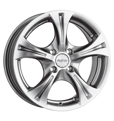 pneumatiky - 7x17 4x100 ET38 Platin P35 silber glanzsilber motocykl Cross Rfky / Alu ventil cepice Inspekcn balky + stavebnice trhovisko