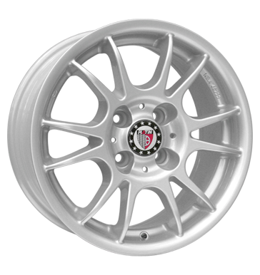 pneumatiky - 7x15 4x114.3 ET40 Platin P36 silber silber lackiert rukavice Rfky / Alu Wiechers SPORT motocykl trziste