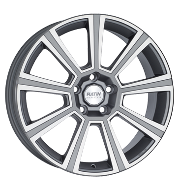 pneumatiky - 7.5x17 5x112 ET45 Platin P43 Evo grau / anthrazit graphit matt Chafers: Motocykl Rfky / Alu tesnen spoiler b2b pneu