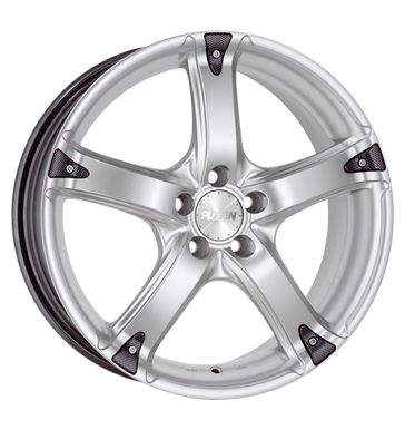 pneumatiky - 7x16 5x114.3 ET42 Platin P44 silber hyperbright Offroad Zimn 17.5 