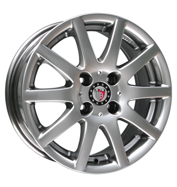 pneumatiky - 5.5x14 4x100 ET35 Platin P45 silber glanzsilber monitory Rfky / Alu Oldtimer Wheelworld pneumatiky