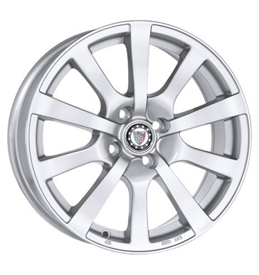 pneumatiky - 7x16 4x108 ET25 Platin P58 silber silber Offroad Zimn 17.5 