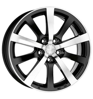 pneumatiky - 7x17 5x114.3 ET40 Platin P58 schwarz schwarz poliert Offroad cel rok Rfky / Alu chlapec diskrtne b2b pneu