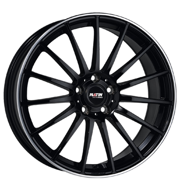 pneumatiky - 8.5x20 5x112 ET45 Platin P75 schwarz black lip polished Artec Rfky / Alu truck lto ocelov rfek Velkoobchod