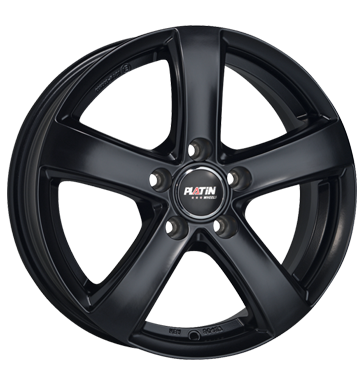 pneumatiky - 6.5x16 5x112 ET50 Platin P77 schwarz schwarz matt GS-Wheels Rfky / Alu zimn Scooter Parts Hlinkov disky