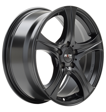 pneumatiky - 6x15 5x112 ET43 Platin P68 schwarz silky black cel rok Rfky / Alu nepromokav odev RC design pneu