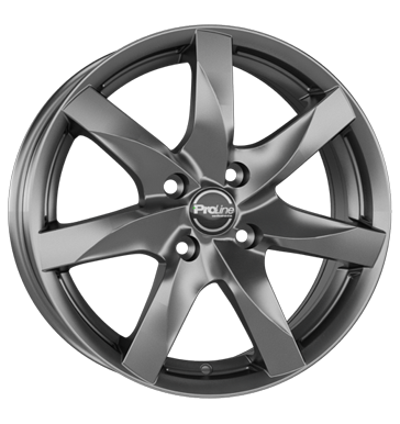 pneumatiky - 6.5x15 4x108 ET35 Proline BX 100 grau / anthrazit matt grey dly Rfky / Alu Samolepka + filmy hardtops pneu