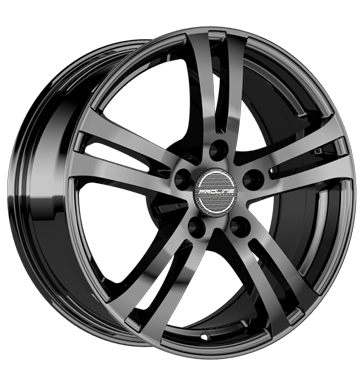 pneumatiky - 7.5x17 5x112 ET38 Proline BX 700 schwarz black glossy vozk Rfky / Alu ALCOA prejezdy b2b pneu
