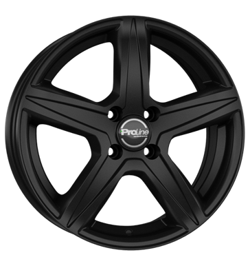 pneumatiky - 6.5x16 4x108 ET20 Proline CX200 schwarz black matt ostatn Rfky / Alu Truck cel rok INDIVIDUAL pneus