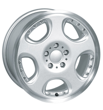 pneumatiky - 7.5x16 5x112 ET35 Proline K silber silber Horn poliert motec Rfky / Alu Toora Pce o automobil + drzba disky