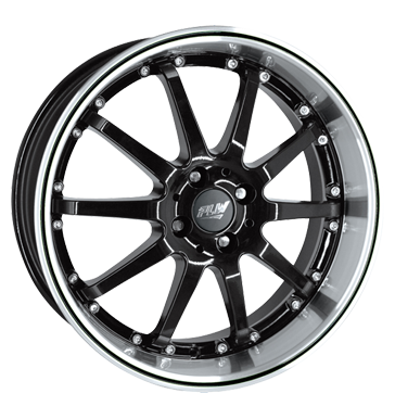 pneumatiky - 8x17 5x112 ET35 Proline PE schwarz black brillant poliert Hamann Rfky / Alu Polo tricka Proline Kola pneu