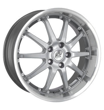 pneumatiky - 8x18 5x108 ET35 Proline PE silber titan hochglanz Csti Quad Rfky / Alu Offroad lto od 17,5 